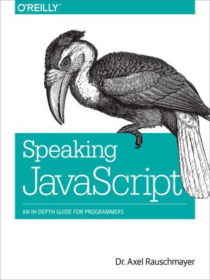 cover image of Speaking JavaScript